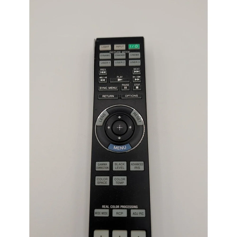 Sony RM-PJVW70 Projector Remote Control Black Silver Genuine OEM